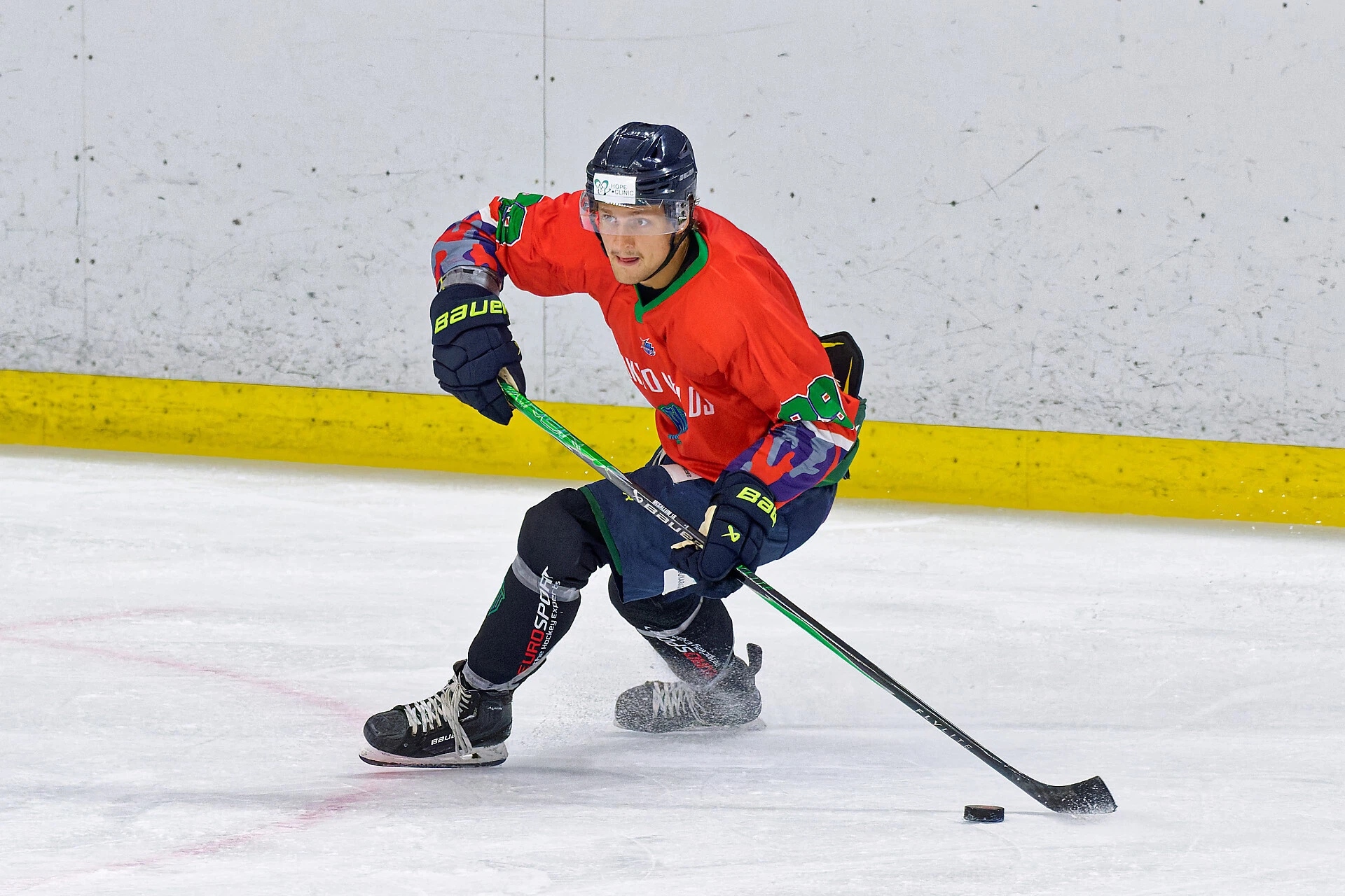 Exhibition against the Nikko Ice Bucks