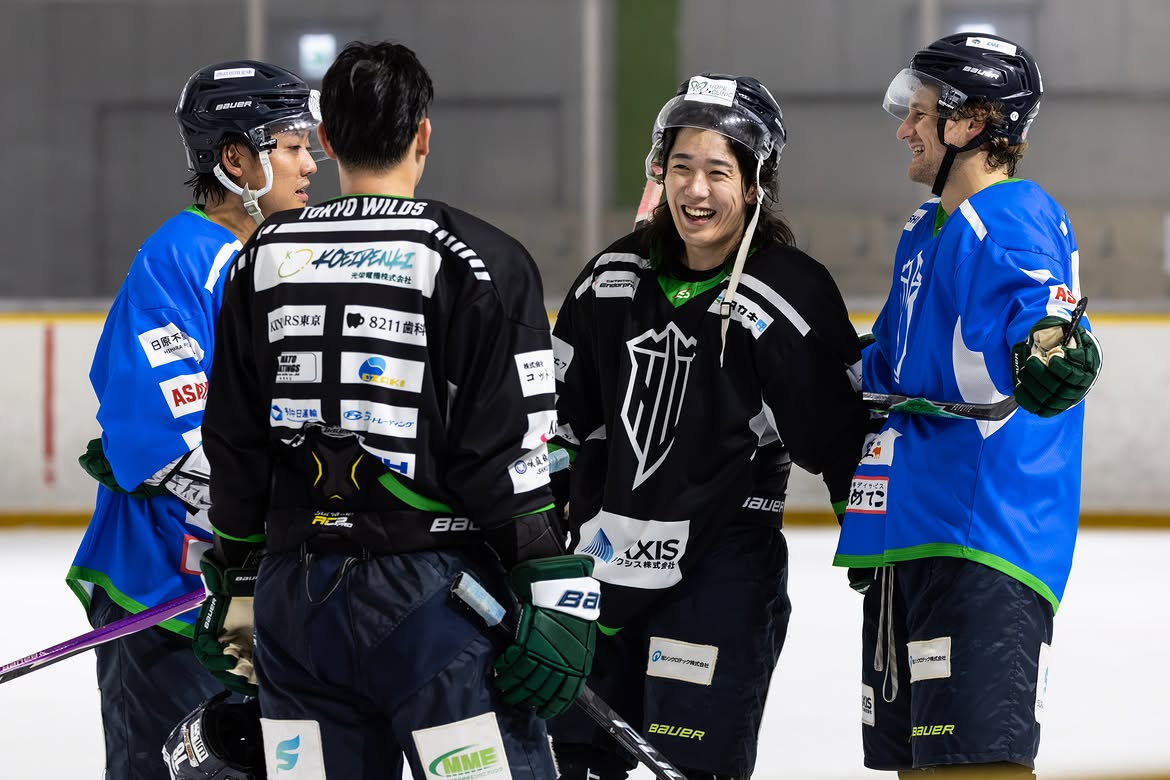 First practice with the Tokyo Wilds